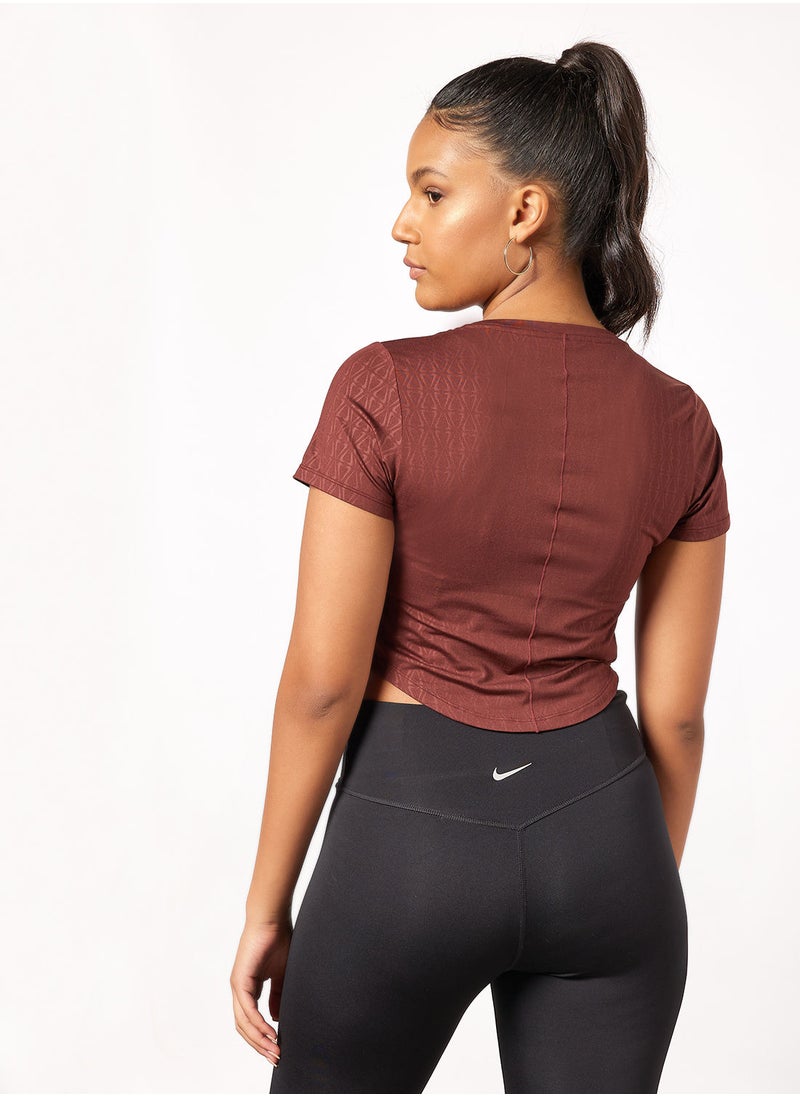 Nike - Dri-FIT One Luxe Printed Top - Image 1