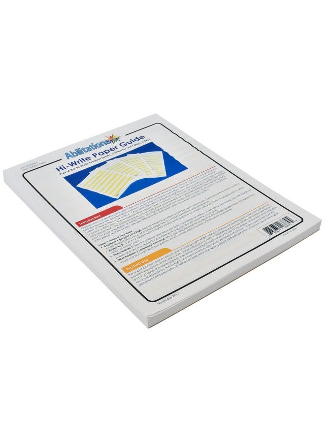 Abilitations Integrations Hi-Write - Intermediate 1 Paper - 100 Pack, 8-1/2 X 11 In - 089663, Yellow/White - Image 3