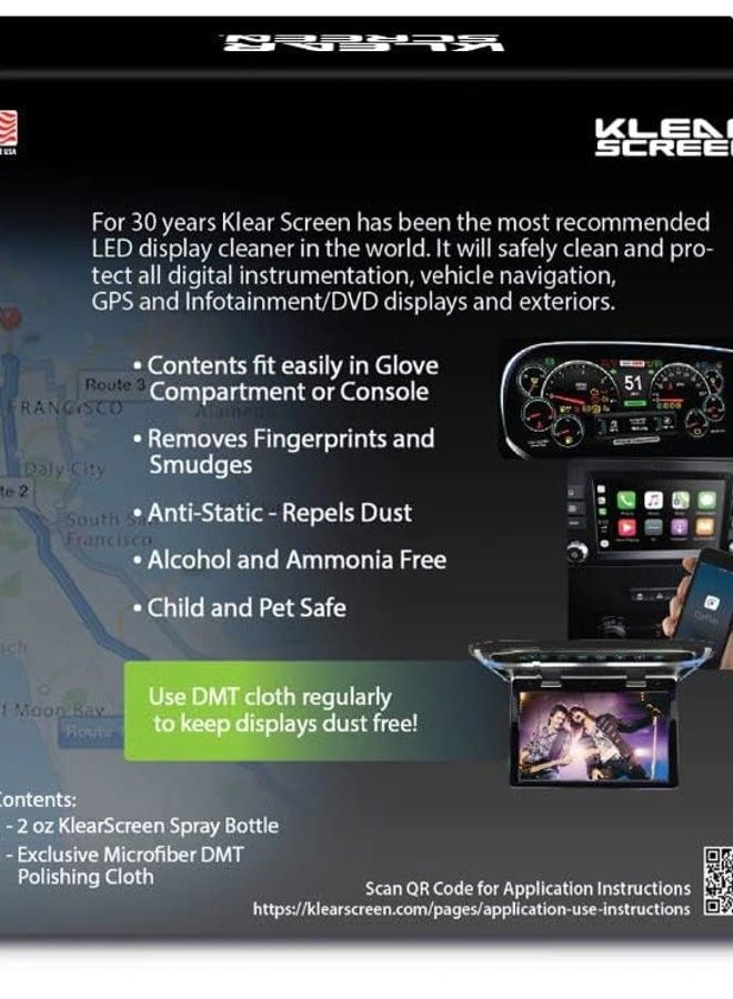 Klear Screen Vehicle Touchscreen Cleaning Kit Made in The USA - Image 2