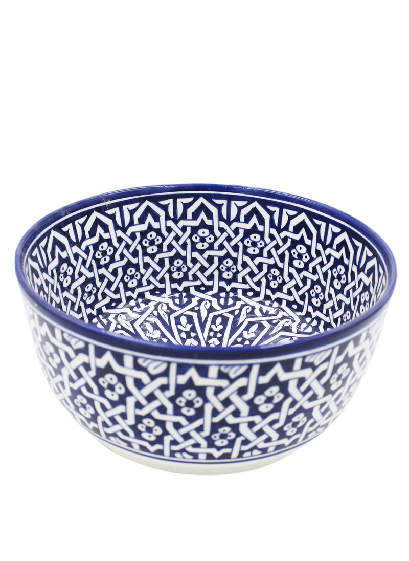 Moroccan Handmade Hand Painted Display Bowl -30 cm - pzsku/ZFA8C83F296FE1D76C589Z/45/_/1740836706/3cad8361-a366-41b6-85a2-5e551661980d