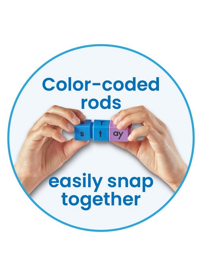 hand2mind hand2mind Reading Rods Prefixes & Suffixes, Word Roots for Kids, Word Building Activities, Spelling Toys, Reading Tools for Kids, Phonemic Awareness and Phonics, Science of Reading Manipulatives  - Image 3
