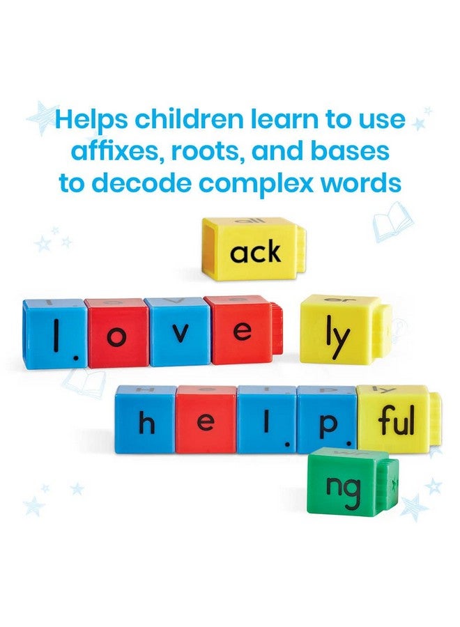 hand2mind hand2mind Reading Rods Prefixes & Suffixes, Word Roots for Kids, Word Building Activities, Spelling Toys, Reading Tools for Kids, Phonemic Awareness and Phonics, Science of Reading Manipulatives  - Image 5