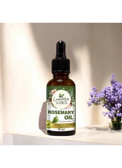 Luxura Sciences Luxura Sciences Essential oils for Hair | Skin | Nails | Aromatherapy (Rosemary, 15ml)  - Image 3