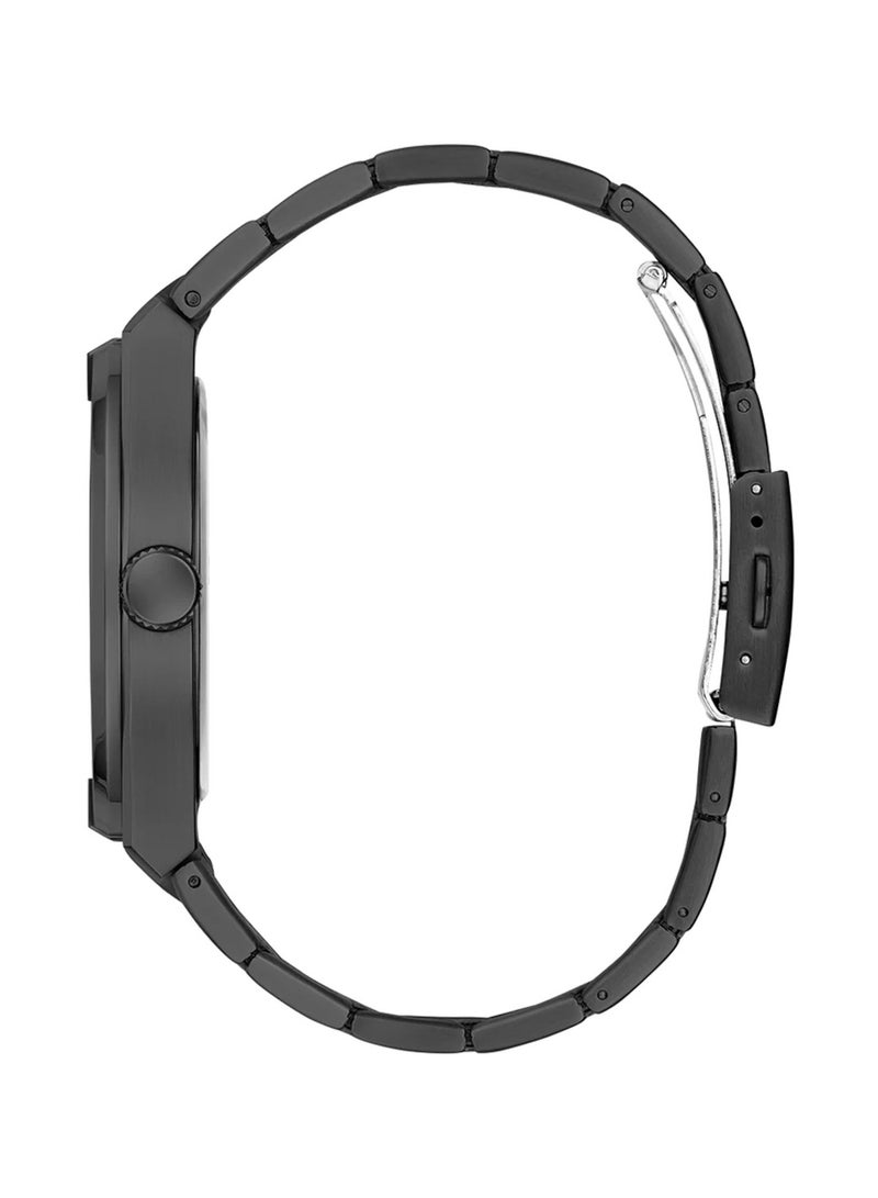 GUESS Escape Men's Analog Black Stainless Steel Watch GW0661G3 - 44mm - Image 3