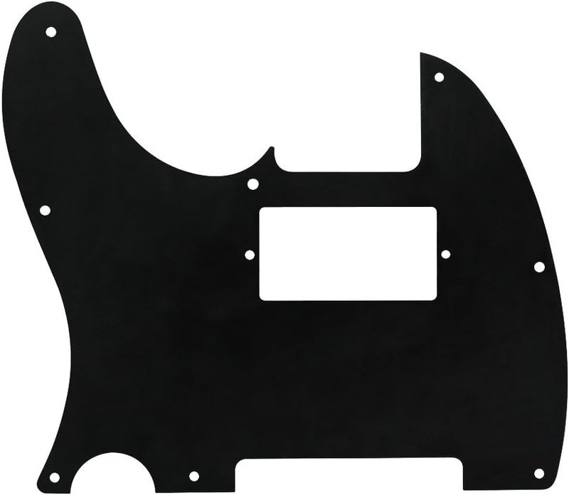 FLEOR 3Ply Black 8 Hole TL Pickguard Guitar Humbucker Pick Guard HH with Screws Fit USA/Mexican Standard TL Style Guitar Part - Image 5