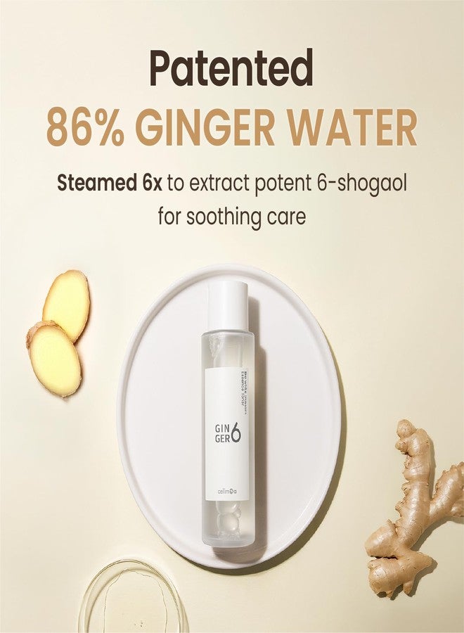 Ginger6 Essence Toner (150ml / 5 fl oz) - 86% Ginger Shot Water for Redness Relief, Hydration & Pore Care | Korean Skincare with Niacinamide, Peptides & Panthenol for Sensitive, Dull Skin - Image 4