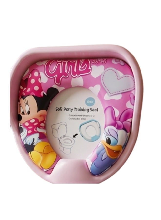 Kids Potty Training Seat with Comfortable Design and Cute Cartoon Prints