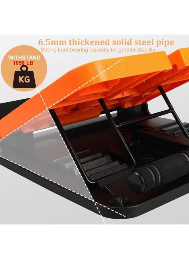 Incline Stretching Board – 6 Adjustable Levels – Pull Rope & Timer – Lightweight & Portable – Indoor & Outdoor Use - Image 3
