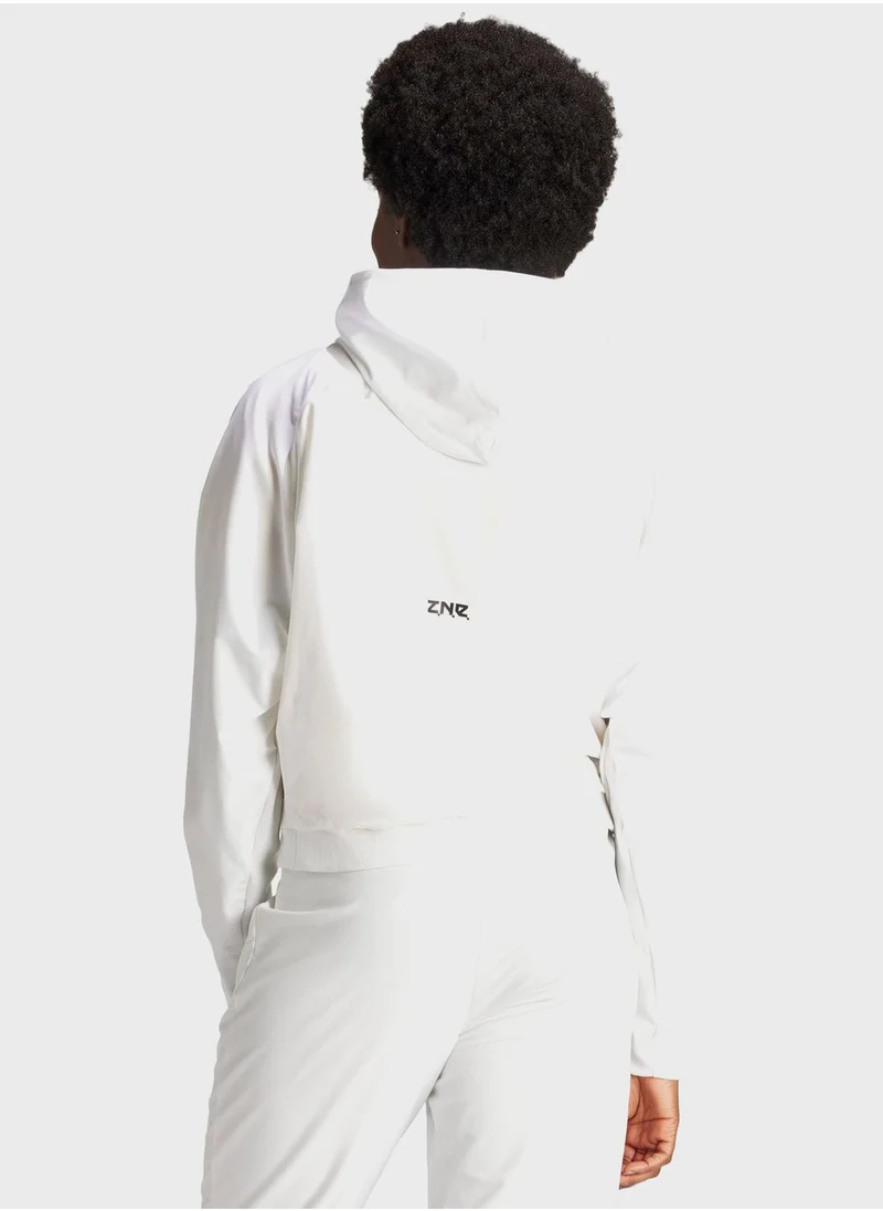 Adidas Logo Z.N.E. Woven Hoodie