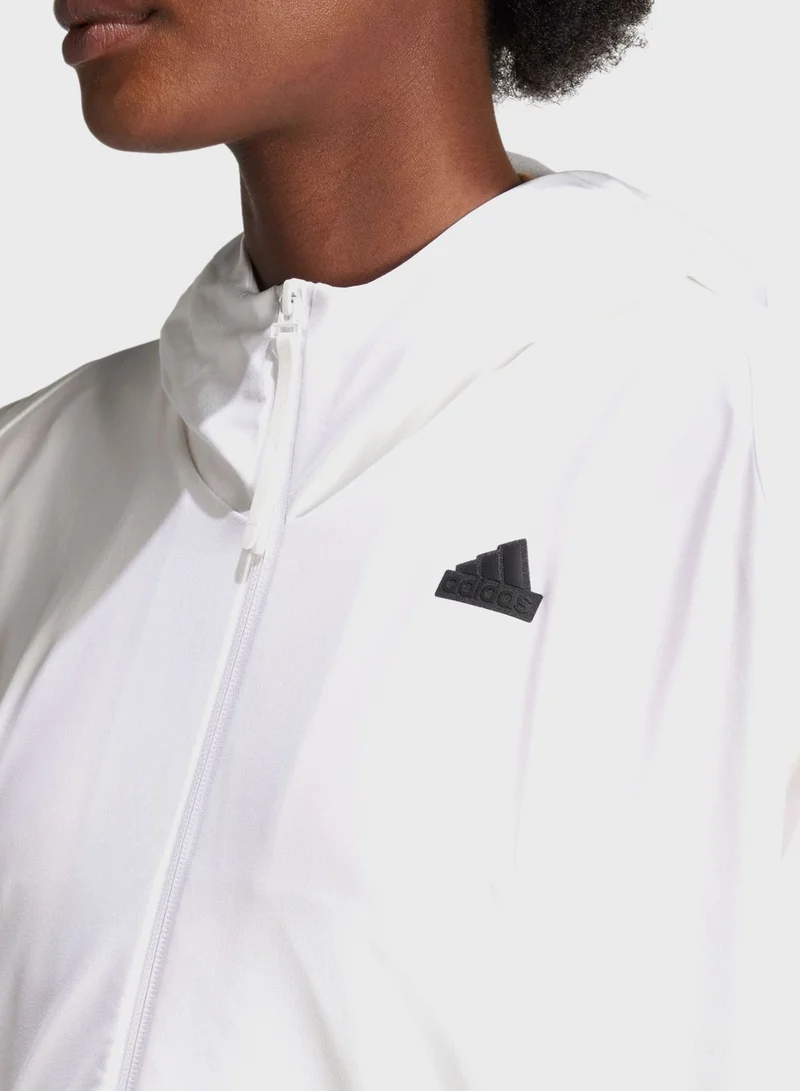 Adidas Logo Z.N.E. Woven Hoodie