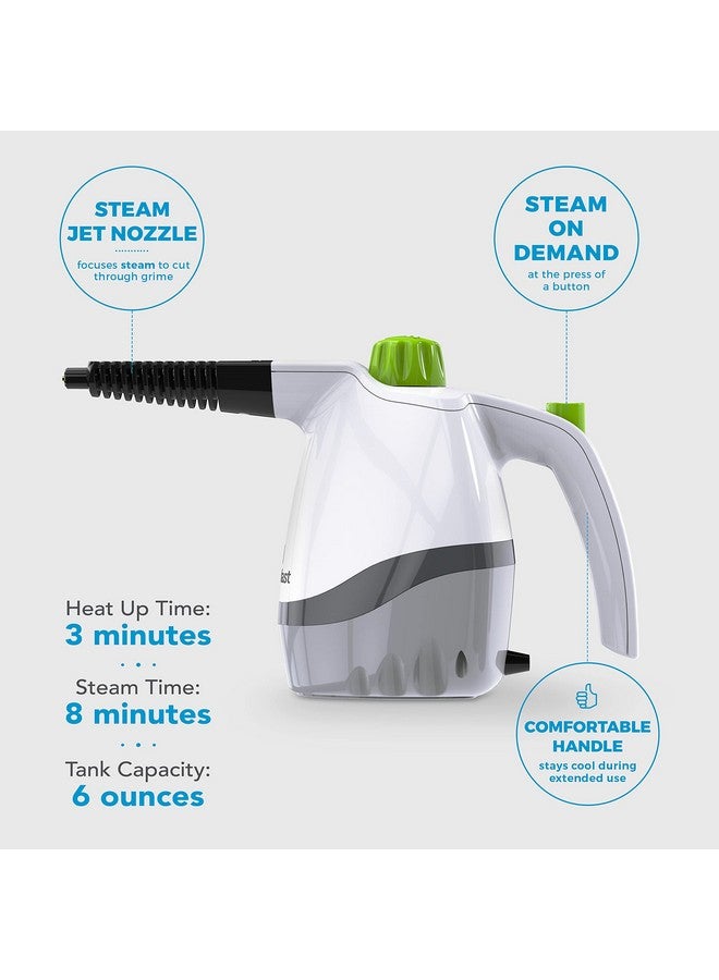 ستيم فاست منظف البخار المحمول Steamfast SF-210 مع 6 ملحقات متضمنة لإزالة الأوساخ والأتربة والشحوم والمزيد - Image 4