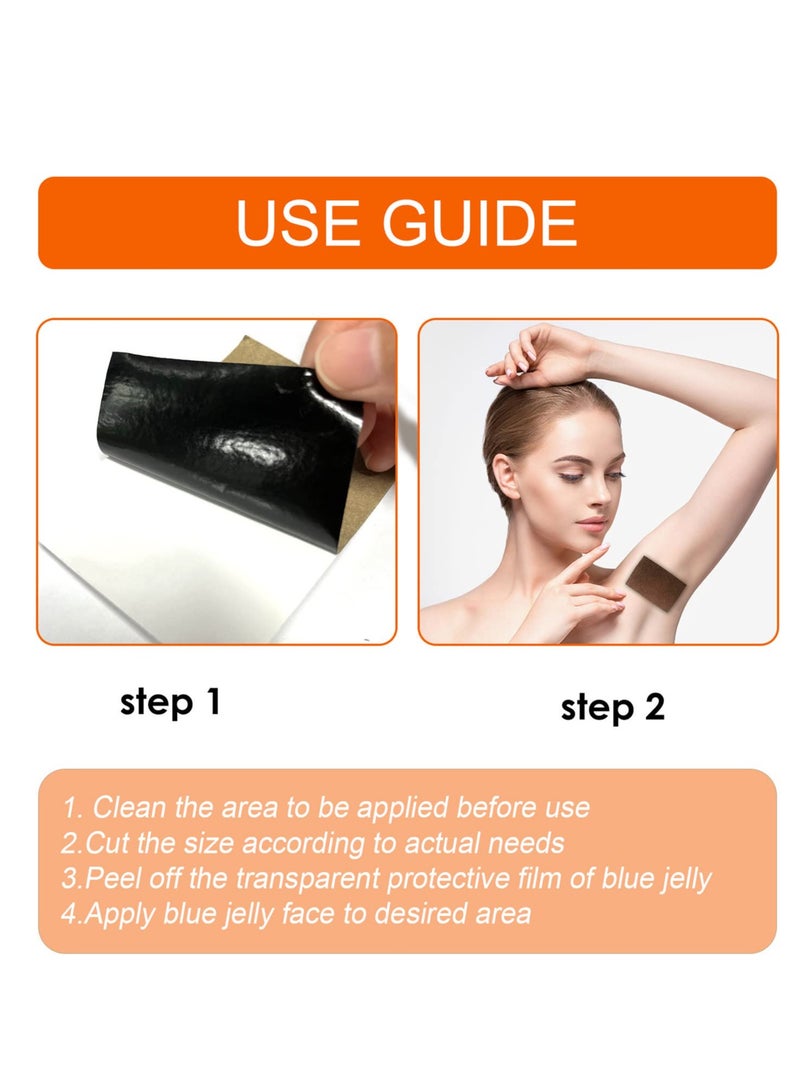 Excefore 10 Pcs Lymph Care Patch, Neck Lymph Node Patch Sticker, Promote Blood Circulation, Pain Relief for Shoulder, Neck, Waist, Back, Hand, Foot, Knee & Joint, Stomach Bloating, Hot Compress Pad - Image 5