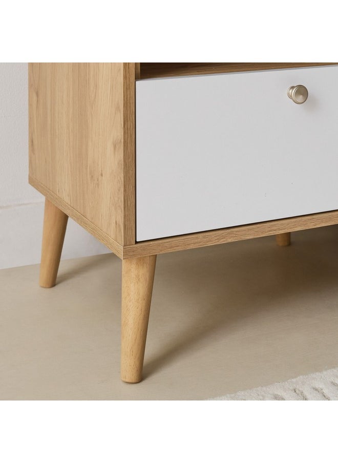 Home Box - Natalia End Table with Drawer 40 x 53 x 48 cm - Image 1