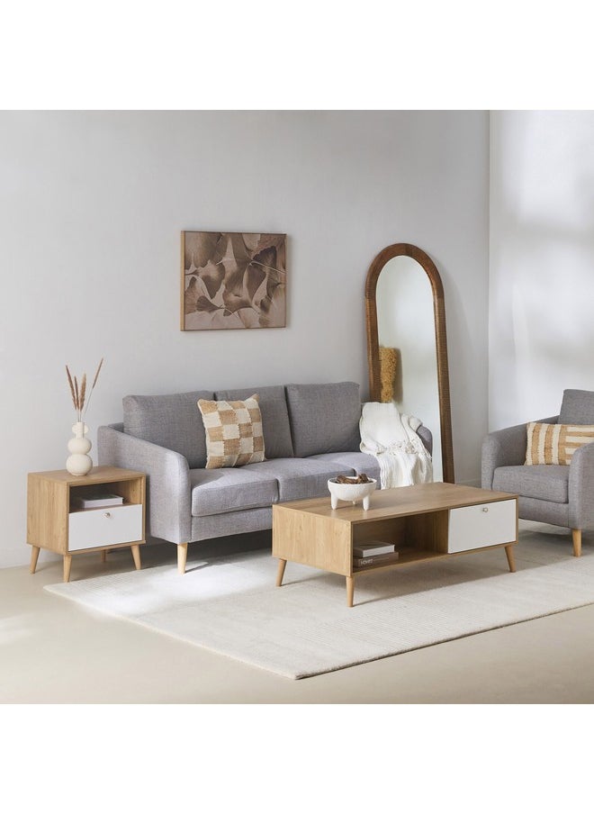 Home Box - Natalia End Table with Drawer 40 x 53 x 48 cm - Image 1