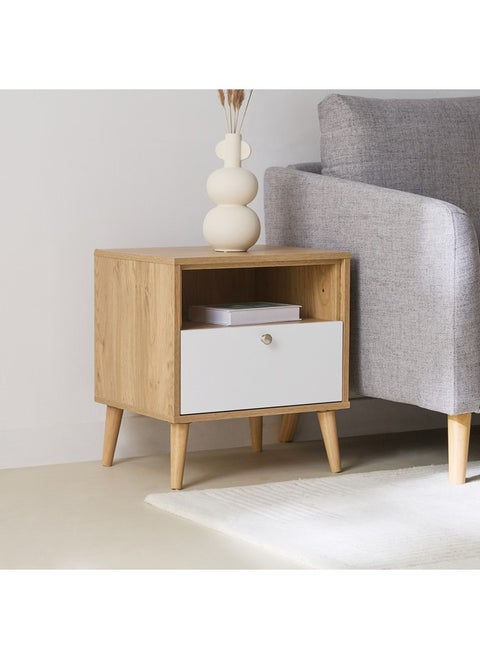 Natalia End Table with Drawer 40 x 53 x 48 cm