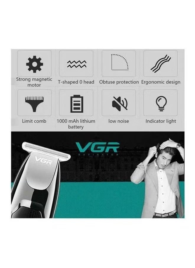 VGR V-030 Waterproof Rechargeable Trimmer – Multi-Purpose Grooming Kit for Face, Hair, and Body, Ideal for Wet & Dry Use - Image 3