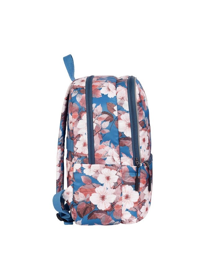 لاينو بيروس حقيبة ظهر لينو بيروس مطبوعة باللون الأزرق المخضر - Image 3