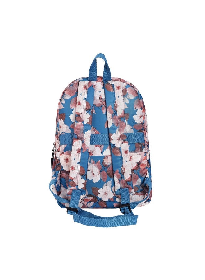 لاينو بيروس حقيبة ظهر لينو بيروس مطبوعة باللون الأزرق المخضر - Image 4