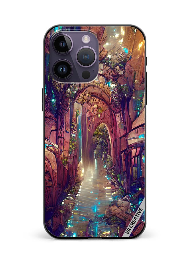 VR CREATIVE Protective Case Cover For Apple iPhone 15 Pro Design Multicolour - Image 1