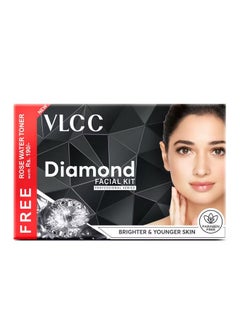 VLCC VLCC Diamond Facial Kit + FREE Rose Water Toner | 300gm + 100ml  - Image 1