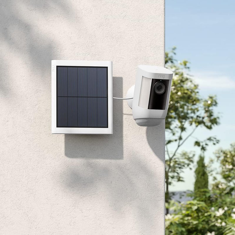 Ring Solar Panel (2nd Generation) (USB-C) for Spotlight Cam Plus, Spotlight Cam Pro, 4W (White) - Image 3