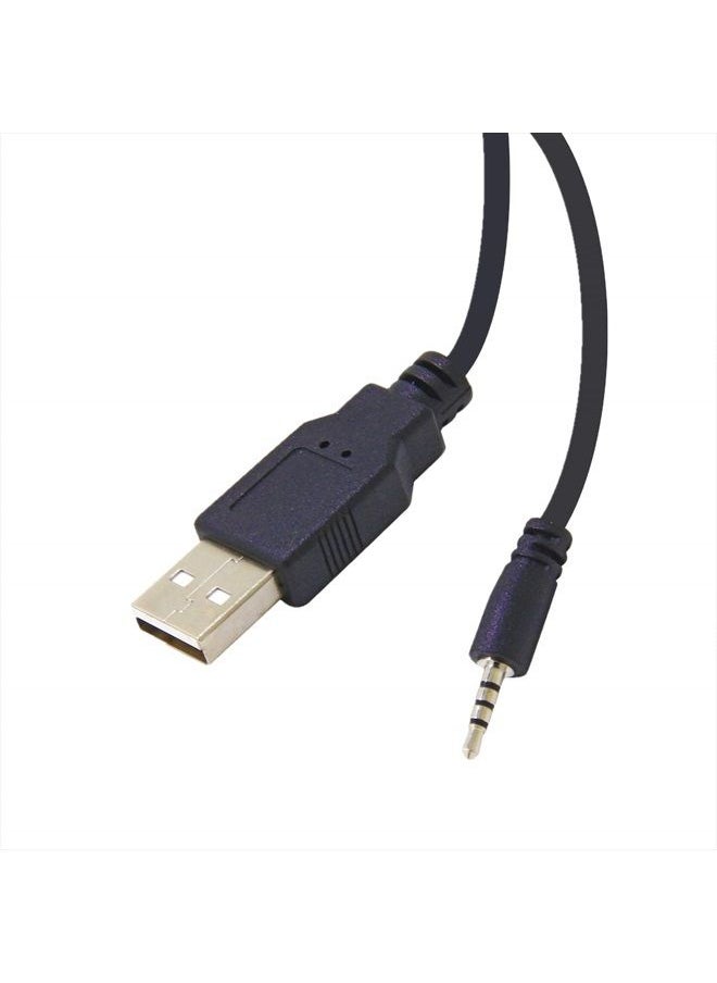 Ancable - USB to 2.5mm Male, Headphone Charger Cable for JBL Synchros E30 E40BT E45BT E50BT EB40 S400BT S400 S500 S700 J56BT Wireless Headphones Replacement Charging Cable - Image 1