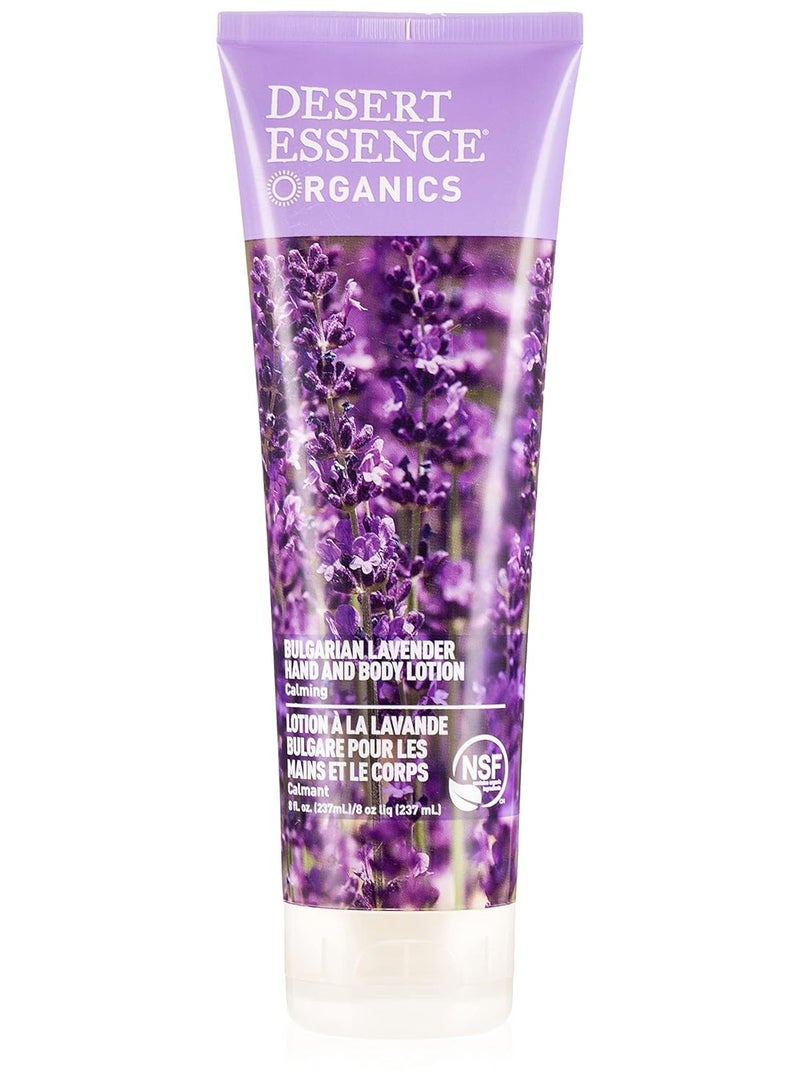 Desert Essence Bulgarian Lavender hand and Body Lotion - 8 fl oz
