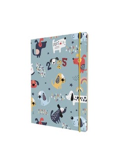Collins Collins Maru 2025 Planner - A6 Week To View Cut Flush Diary - Dogs - (MR163.DG-25) - Pocket Weekly Planner with Cute Animal Design  - Image 1