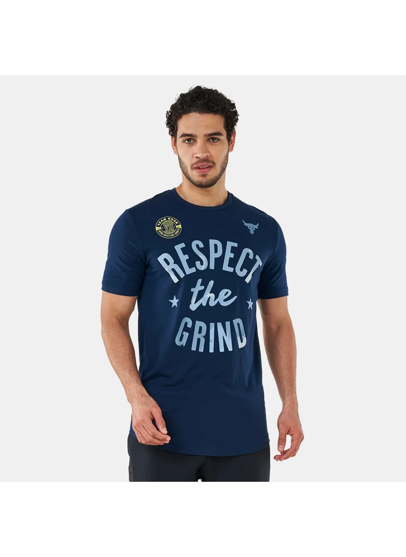 UNDER ARMOUR Men's UA Project Rock The Grind T-Shirt