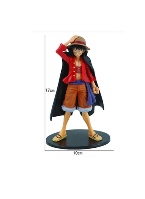Action figure Luffy from the anime One Piece 17 x 10 cm
