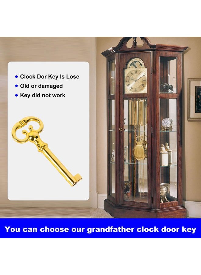 RO6G Grandfather Clock Key Replacement Howard Miller Grandfather Clock Door Key, Compatible Ridgeway, Sligh, Emporer, Pearl, Seth Thomas Clock Door Key Suit for Most Clock Prior to 2004 - Image 4