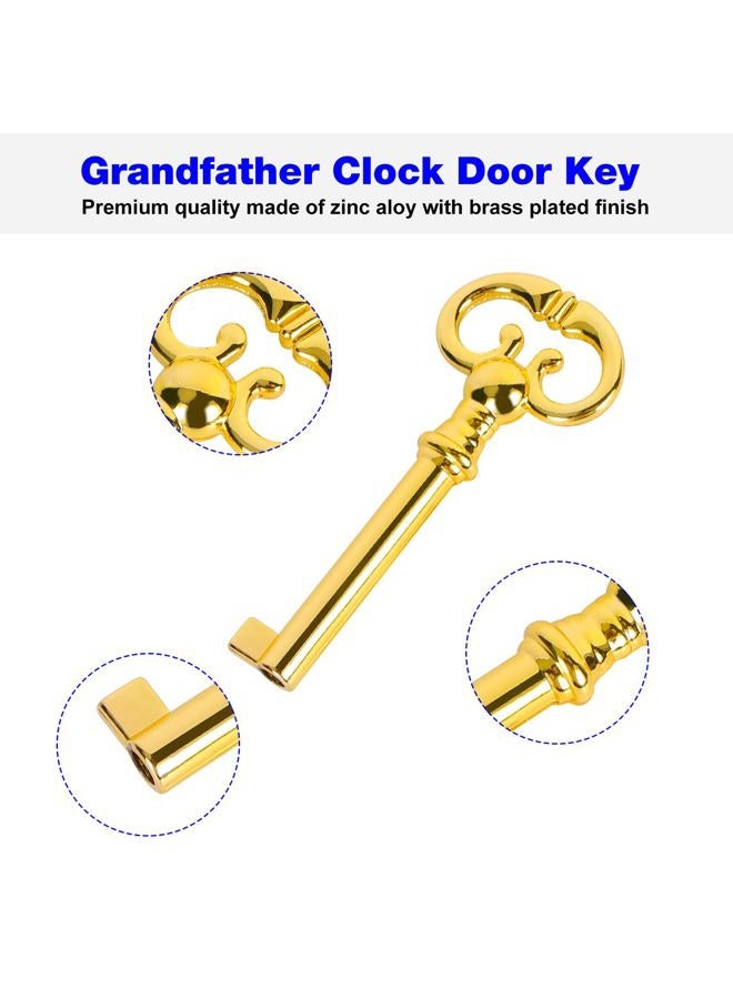 RO6G Grandfather Clock Key Replacement Howard Miller Grandfather Clock Door Key, Compatible Ridgeway, Sligh, Emporer, Pearl, Seth Thomas Clock Door Key Suit for Most Clock Prior to 2004 - Image 5