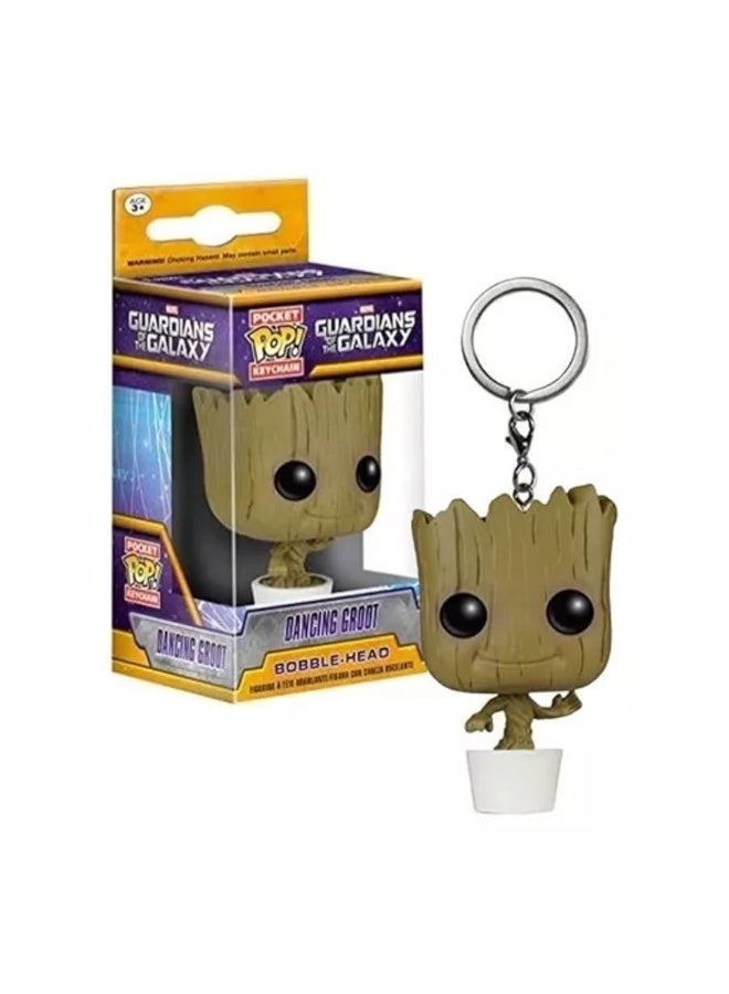 Funko Pocket POP Keychain Baby Groot  Guardians of The Galaxy Novelty Keyring  Collectible Mini Figure  Stocking Filler  Gift Idea  Official Merchandise  Movies Fans  Backpack Decor - Image 5