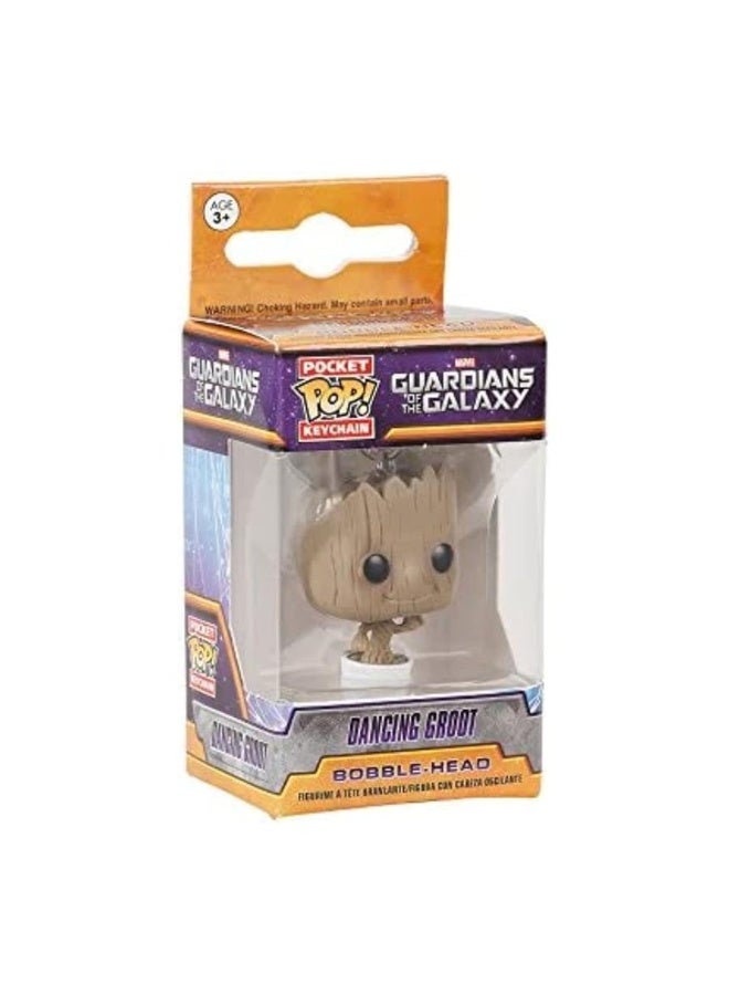 Funko Pocket POP Keychain Baby Groot  Guardians of The Galaxy Novelty Keyring  Collectible Mini Figure  Stocking Filler  Gift Idea  Official Merchandise  Movies Fans  Backpack Decor - Image 1