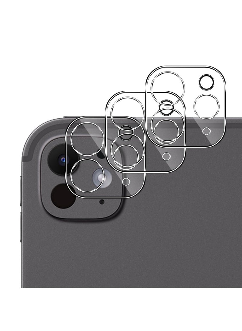 3 PCS IPad Pro (13 Inch M4 2024) for Tempered Glass Camera Protection 9H Hardness Anti-scratch Lens Protective Glass HD Rear Camera Protection Screen Protector - Image 1