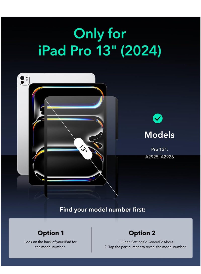 3 PCS IPad Pro (13 Inch M4 2024) for Tempered Glass Camera Protection 9H Hardness Anti-scratch Lens Protective Glass HD Rear Camera Protection Screen Protector - Image 2