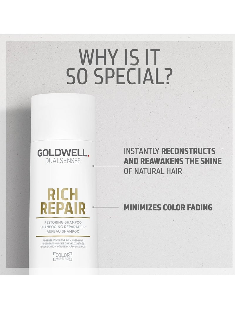 Goldwell Goldwell Dualsenses Rich Repair Restoring Shampoo  - Image 3