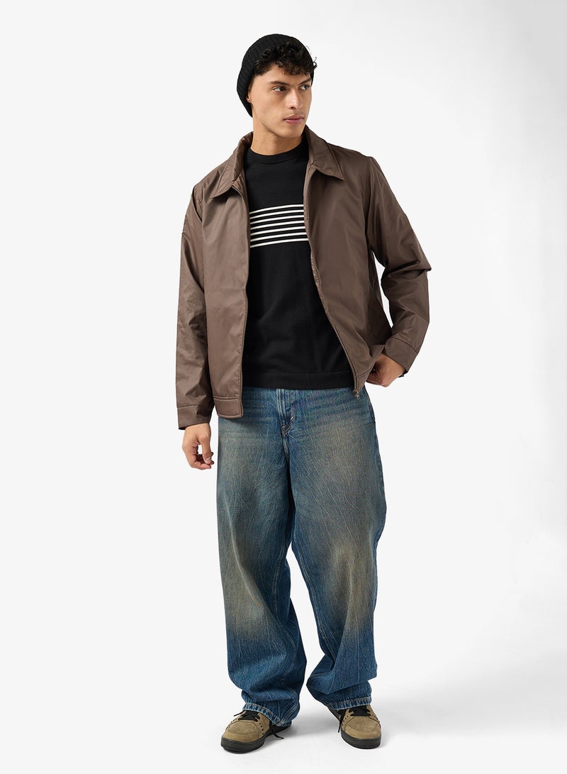 سفنتي فايف جاكيت بومبر بسحاب هارينغتون - Image 4