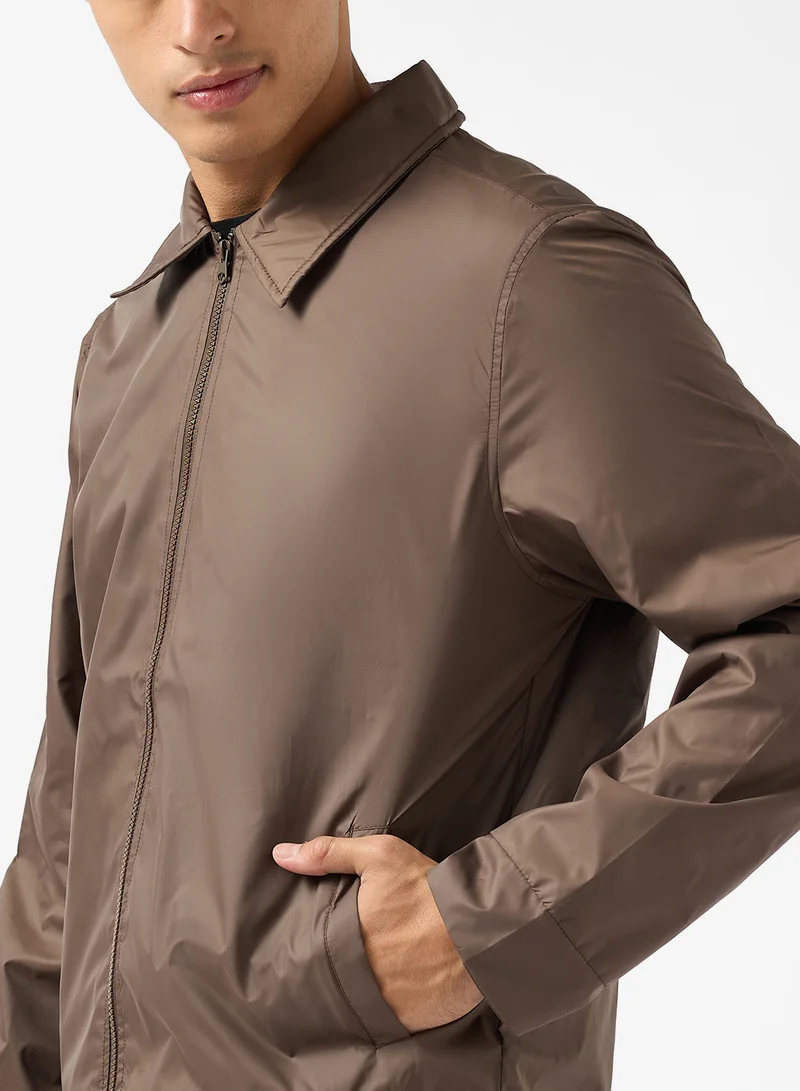 سفنتي فايف Harrington Zip Through Bomber Jacket