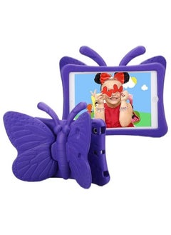 NAFO iPad Mini Case, iPad Mini 2 Case, iPad Mini 4 Case for Kids, Adorable Butterfly Wings Doubles as Kickstand Carrying Tablet Protective Case Cover for iPad mini 1/2/3/4 - Purple  - Image 1