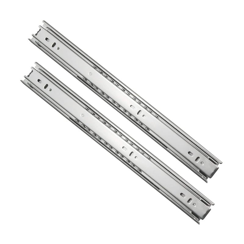 LEVON 14-Inch Telescopic Drawer Channels | Heavy Duty Ball Bearing Slides for Smooth Drawer Movement | Steel Construction | Rust-Resistant & Durable - Image 2
