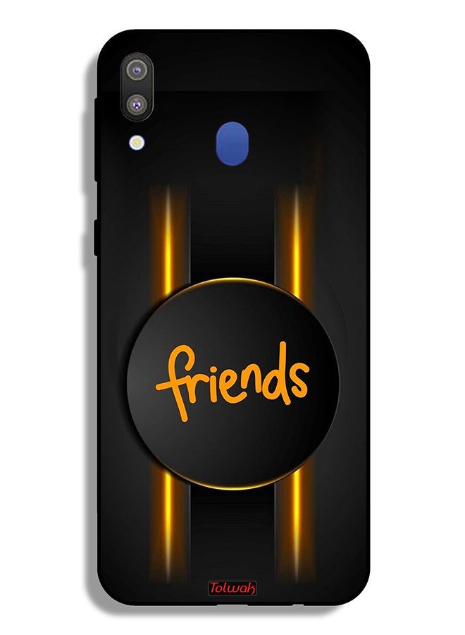 Tolwak Samsung Galaxy M20 Protective Case Cover Friends - Image 2