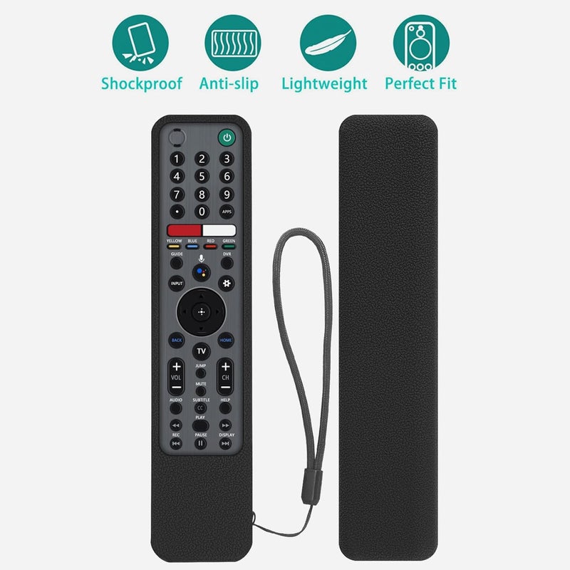 Tonysa TX600U Remote Cover, Silicon TV Remote Control Protective Case Replacement for Sony TX600U - Image 3
