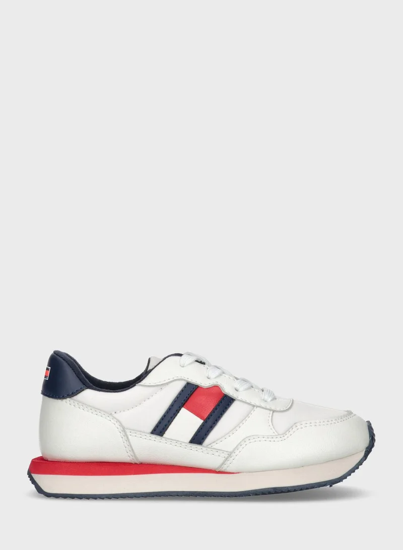 TOMMY HILFIGER Kids Low Top Lace Up Sneakers