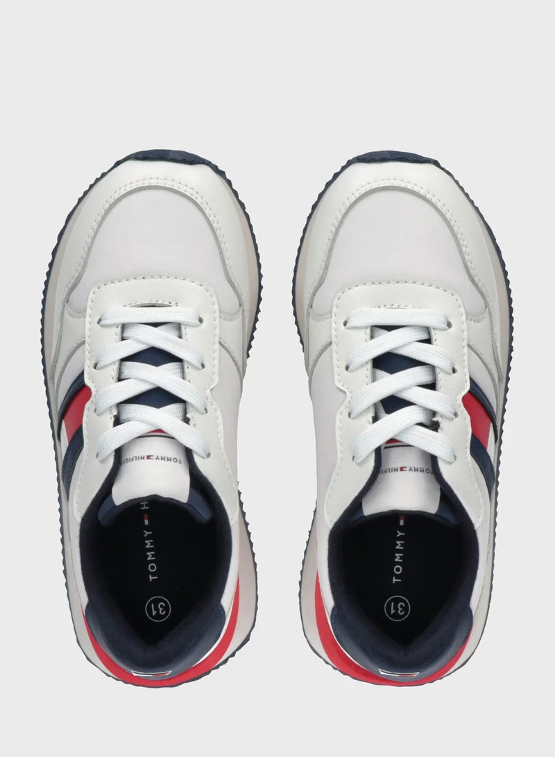 TOMMY HILFIGER Kids Low Top Lace Up Sneakers