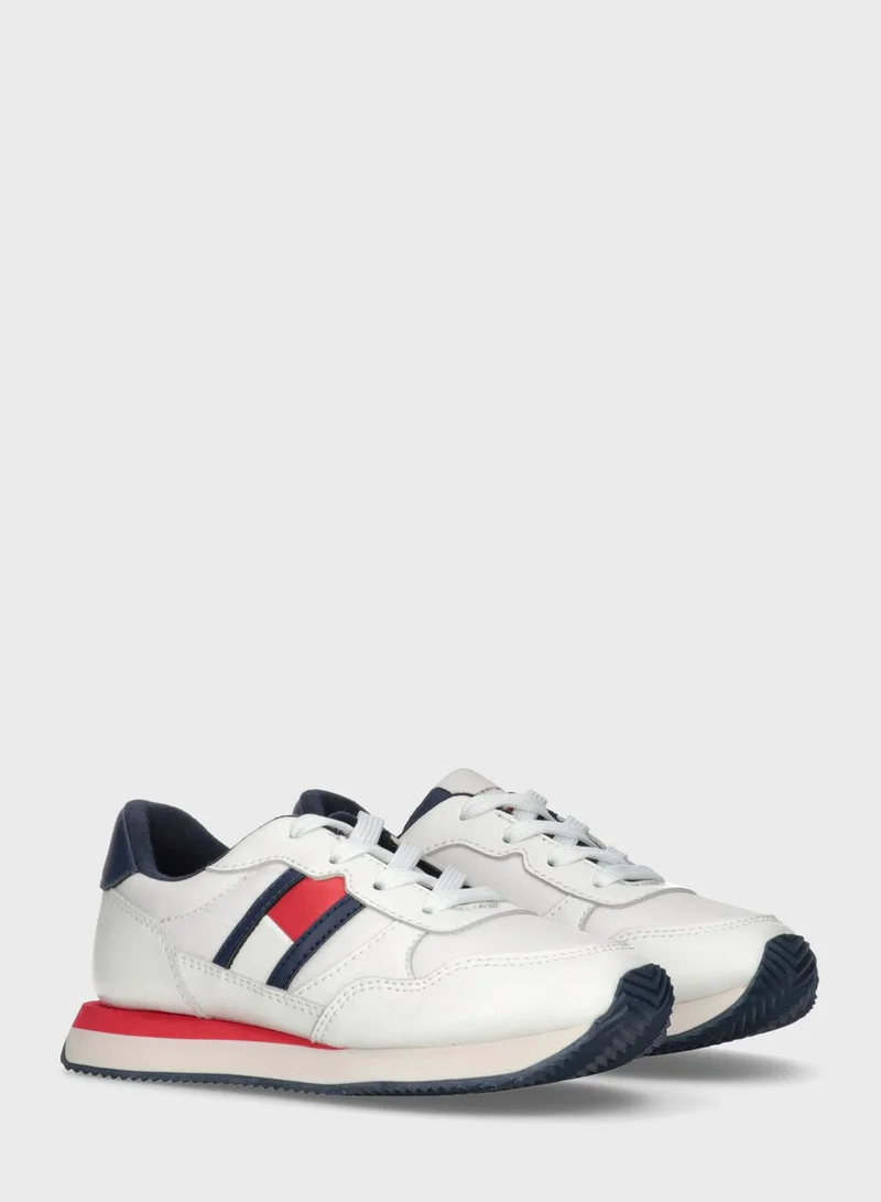 TOMMY HILFIGER Kids Low Top Lace Up Sneakers