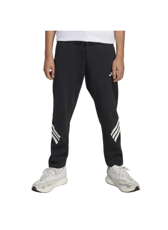 Adidas J Fi 3S Ank Pt Black Training Pants For Junior 7-8Y - Image 2