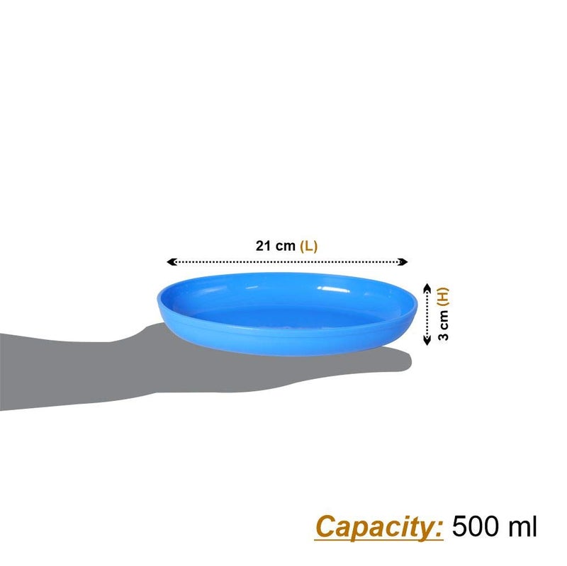 Wonder Homeware Sigma Snacker Microwave Safe Bowl Set, 4 pc 500 ml, Pink Color (Black Yellow Green Violet) - Image 2