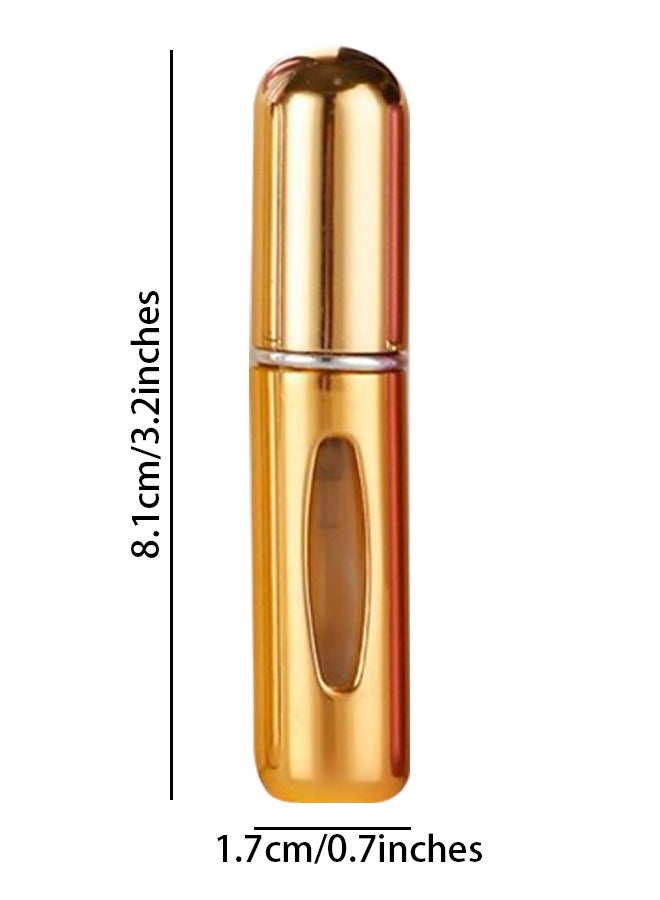 4-Piece Travel Portable Mini Perfume Bottle Multicolour - Image 5