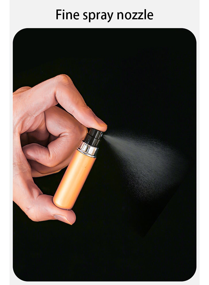 4-Piece Travel Portable Mini Perfume Bottle Multicolour - Image 4